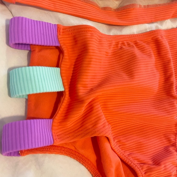 Orange Swimwear Set - Picture 2 of 5